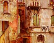 A Venetian Backwater - 威廉·罗古斯戴勒